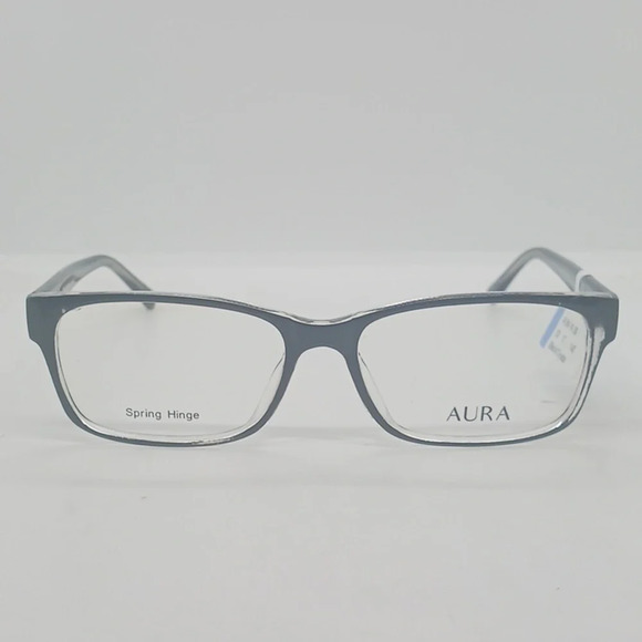 NWT RX-ABLE UNISEX AURA EYEGLASS FRAMES AUM-16-39 BLACK CRYSTAL